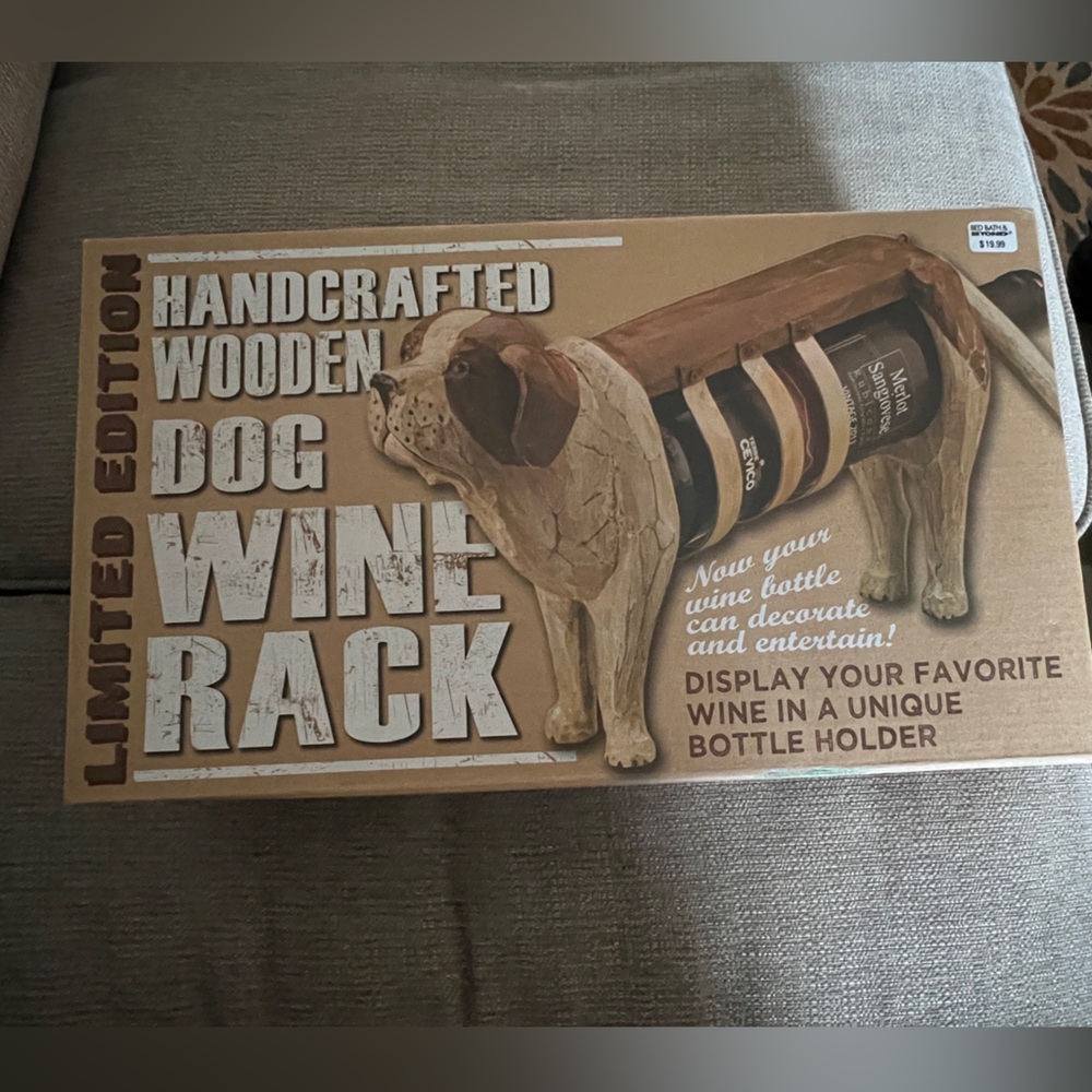 DOG WINE RACK